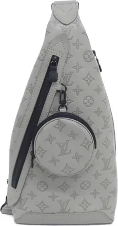 Louis Vuitton Black Monogram Monogram Shadow Pouch Shoulder Bag (Pre-Owned)