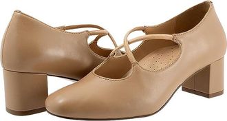 Trotters Demi High Womens Heels Nude : 10.5 WW (EE), Synthetic