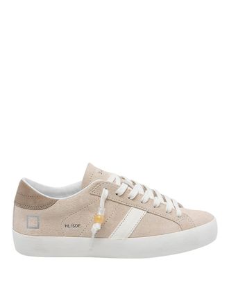 D.A.T.E. D. A.T. E. Beige Hill Low Suede Sneakers
