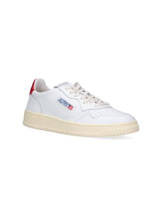 Autry Low-Top Leather Sneaker - White