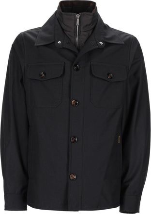 Moorer Dulac Polyester Zippered Layer Jacket