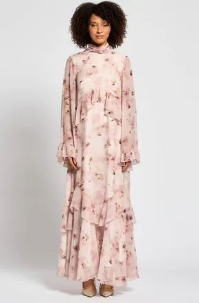 Daska Amy Dress in Pink Floral at Nordstrom, Size X-Small