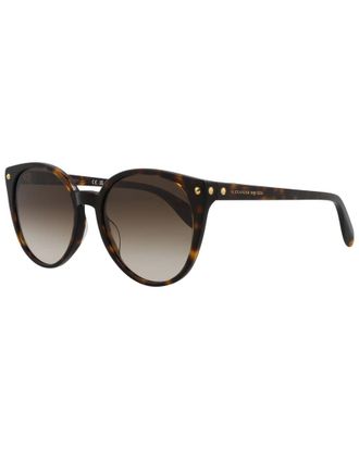Alexander McQueen Alexander Mcqueen Womens Am0130s 55Mm Sunglasses