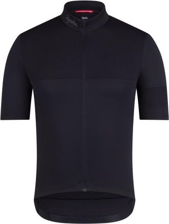 Rapha Brevet Element Jersey Velotrikot f&uuml;r Herren | schwarz/blau