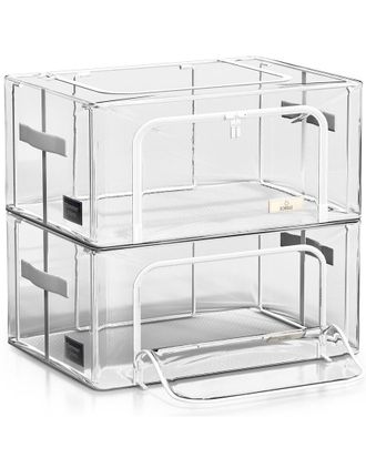 Sorbus Stackable/Foldable Small 2-Pack Storage Bags