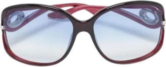 Dior Pre-owned Accessories, female, Blue, Size: ONE SIZE Pre-owned Acetate Sunglasses