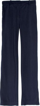 Acne Studios Studios Navy Straight Leg Corduroy Trousers Size XS