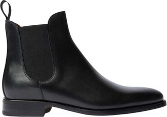 Scarosso Giancarlo Nero Chelsea Boots - Heren - Chelseaboots - Zwart - 47 EU - Leer - Schoenen