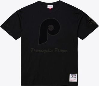 Mitchell & Ness Men Mitchell & Ness Black Philadelphia Phillies Cooperstown Collection Phantom T-Shirt at Nordstrom, Size X-Large