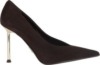 Sergio Levantesi Chocolate Brown Pole67 Suede Pumps
