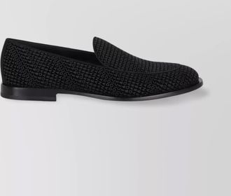 Dolce & Gabbana velvet loafers