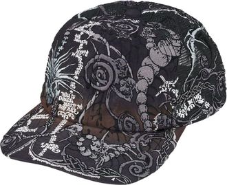SUPREME SS26 Wombat Embroidered Mesh Back 6-Panel Black SUP-SS26-1057-BLK