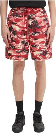 A Bathing Ape Palm Tree Camo Shorts - Heren - Korte Broeken - Veelkleurig - L - Polyester - Korte Broeken
