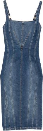 Elisabetta Franchi Dresses Navy - female - Elisabetta Franchi - Midi Dresses - Blue - XS - Dresses