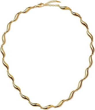 Missoma Savi Signature Link Chain Necklace in Gold at Nordstrom