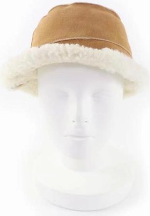 Loewe Pre-owned Accessories, female, Brown, Size: ONE SIZE Pre-owned Leather Hat