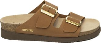 Mephisto Schoenen, Dames, Bruin, 36 EU, Leer, Hester Scratch Sandal