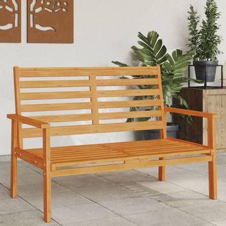 vidaXL Banco Sof&aacute; De Jard&iacute;n Madera Maciza De Acacia 120 Cm Vidaxl