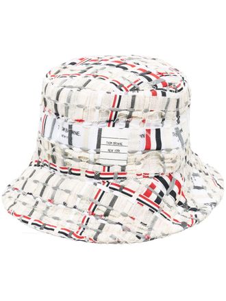 Thom Browne Cappello bucket - Arancione