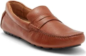 Nordstrom Porter Penny Driving Loafer in Tan Dark at Nordstrom, Size 11.5