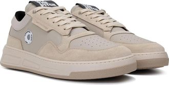 Off the Pitch Heren Bruin/Beige Breathe Sneakers - Heren - Sneakers - Beige - 45 EU - Schoenen