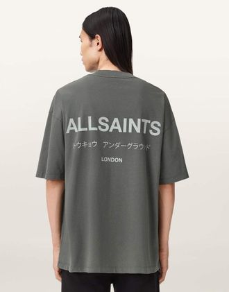AllSaints Underground - T-shirt kaki-Verde
