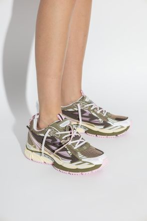 Off-white OW Be Right Back Sports Shoes, Womens, Green
