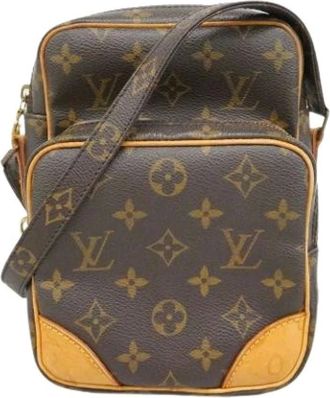 Louis Vuitton Pre-owned Cross Body Bags, female, Brown, Size: ONE SIZE Pre-owned Vintage Shoulder Bag