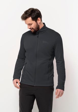 Jack Wolfskin Fleecejacke JACK WOLFSKIN KOLBENBERG FZ M, Herren, Gr. XL (54/56), grau (phantom), Obermaterial: 95% Polyester, 5% sonstige Fasern; Futter: 100% Polye