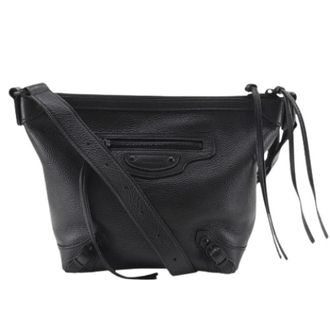 Balenciaga Pre-owned Cross Body Bags, female, Black, Size: ONE SIZE Pre-owned Vintage Shoulder Bag
