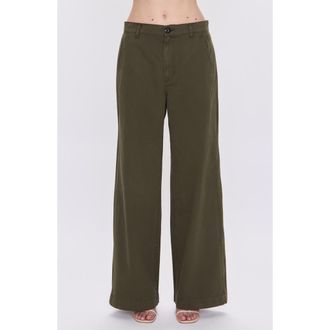 Pistola Denim Jadyn High Waist Wide Leg Pants in Sequoia at Nordstrom Rack, Size 25