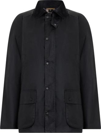 Barbour Rain Jackets, male, Black, Size: XL Light Waterproof Jacket Ashby