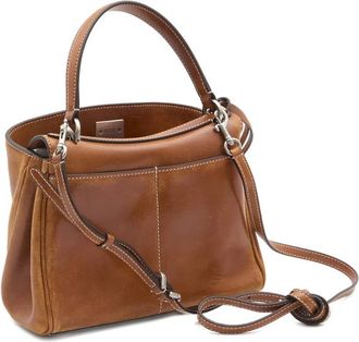 Balenciaga Small Rodeo Leather Tote Bag