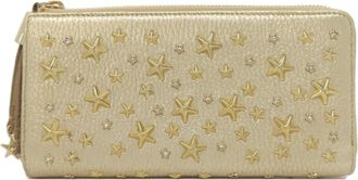 Jimmy Choo London Leather Long Wallet (Bi-Fold) (Pre-Owned)