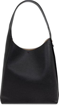Tory Burch Schoudertas Romy - Dames - Schoudertassen - Zwart - ONE Size - Leer - Tassen