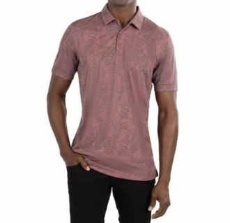 Travis Mathew Moonrise Polo Shirt In Roan Rouge