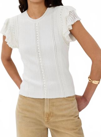 Ulla Johnson Giulia Top In Pristine