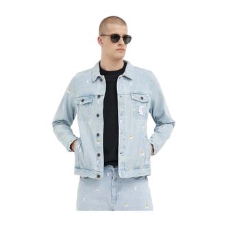 Karl Kani Denim Jacket - Heren - Spijkerjassen - Blauw - L - Denim - Jassen