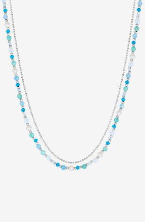 Dower & Hall Serenity Orissa Necklace in Sterling Silver at Nordstrom, Size 18