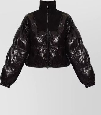 Diesel down cropped oversized puffer jacket