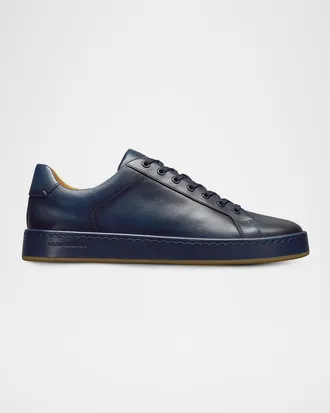 Allen Edmonds Men & apos;s Barnes Leather Low-Top Sneakers