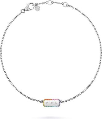 Philipp Plein Plein Tag Necklace - Dames - Kettingen - Grijs - ONE Size - Accessoires