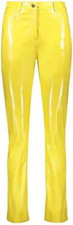Alberta Ferretti Donna, Pantaloni, Giallo, S, new