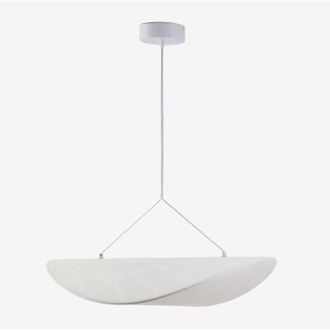 Sklum L&aacute;mpara De Techo Led En Tela Zelvon Sklum