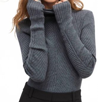 Favorite Daughter Be Your Girl Top In Charcoal