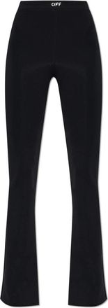 Off-white Uitlopende broek - Dames - Leggings - Zwart - L - Broeken