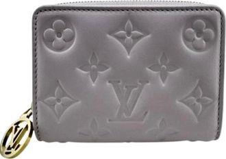 Louis Vuitton Pre-owned Wallets, female, Purple, Size: ONE SIZE Pre-owned Canvas Wallet
