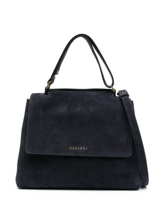 Orciani Sveva leather tote bag - women - Calf Leather - OS - Blue
