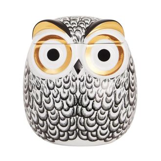 Fornasetti Civetta Piumata Jar - Dames - Versiering - Wit - ONE Size - Home
