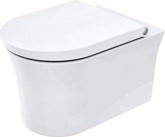 Duravit Duravit - Inodoro Suspendido Tulip Blanco, Sin Borde, Salida Horizontal